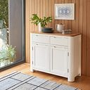 Hove Natural Oak and Painted Small Sideboard
