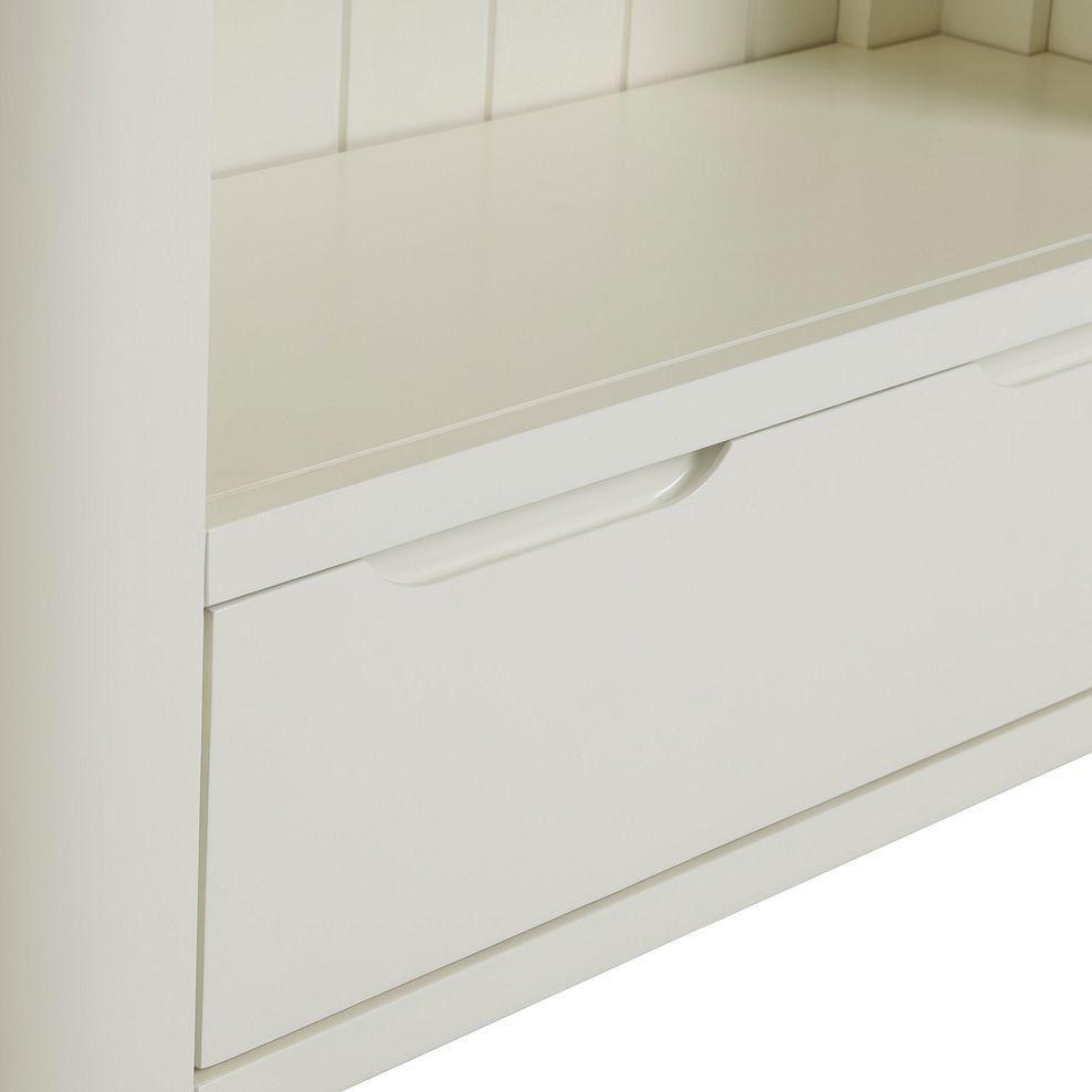 Hove Natural Oak and Painted Tall Bookcase 6