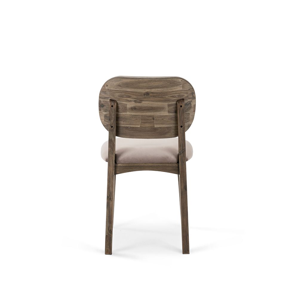 Isla Fossil Velvet Dining Chair 5