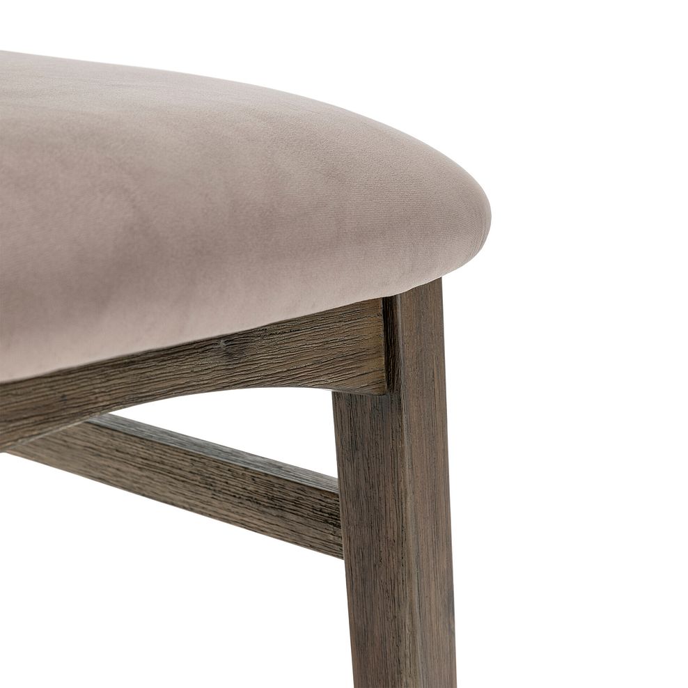 Isla Fossil Velvet Dining Chair 6