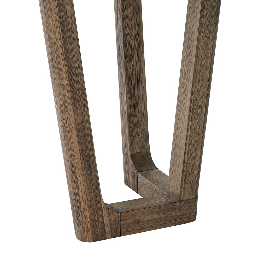 Islington Marble and Dark Acacia Dining Table + 6 Isla Fossil Velvet Dining Chairs 7