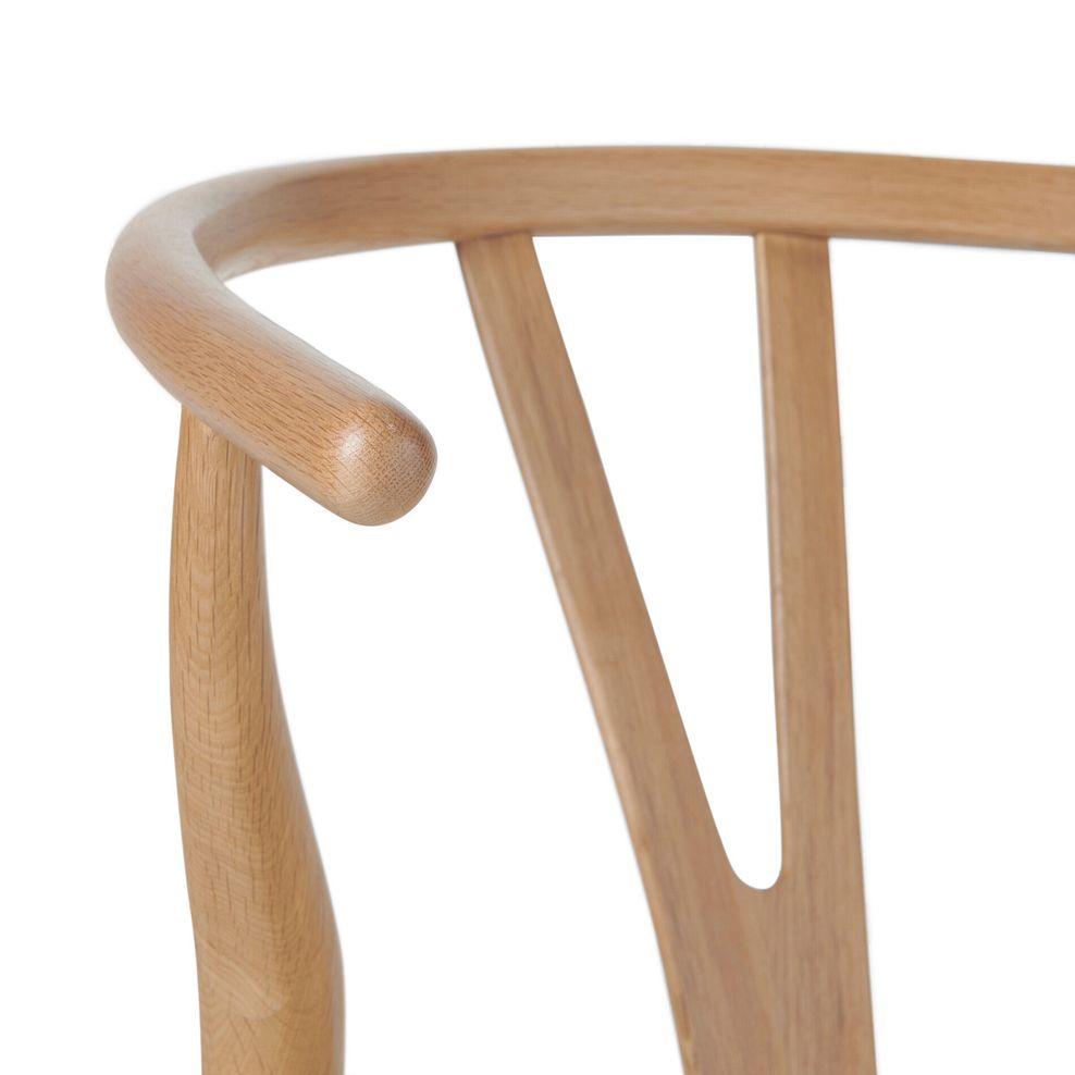 Lars Dining Chair in Natural Oak with Natural Seat 8