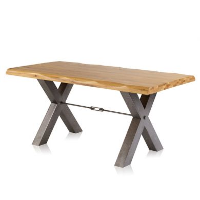 Brooklyn Living Edge Dining Table 1800