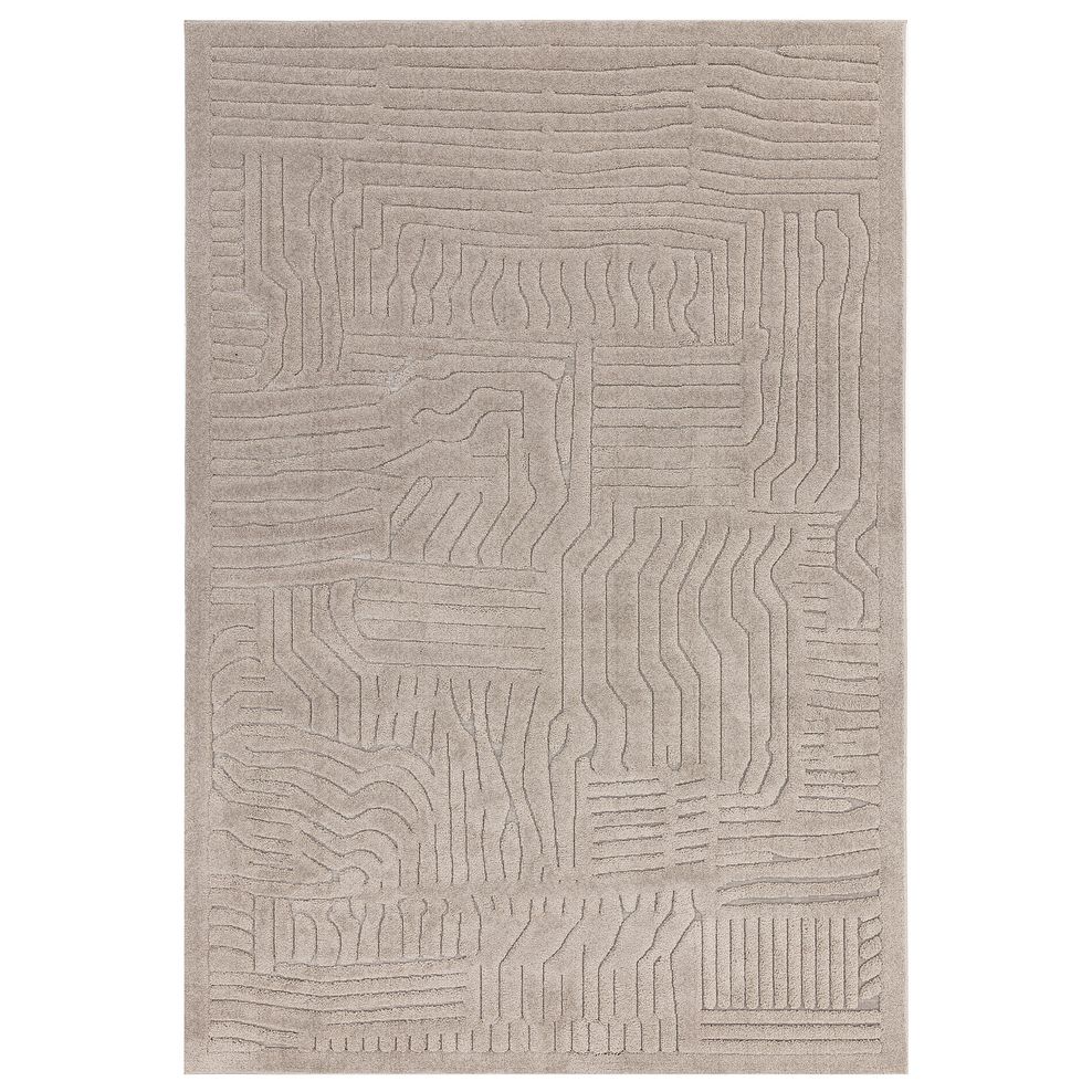 Maze Rug 160 x 230cm - Taupe 1