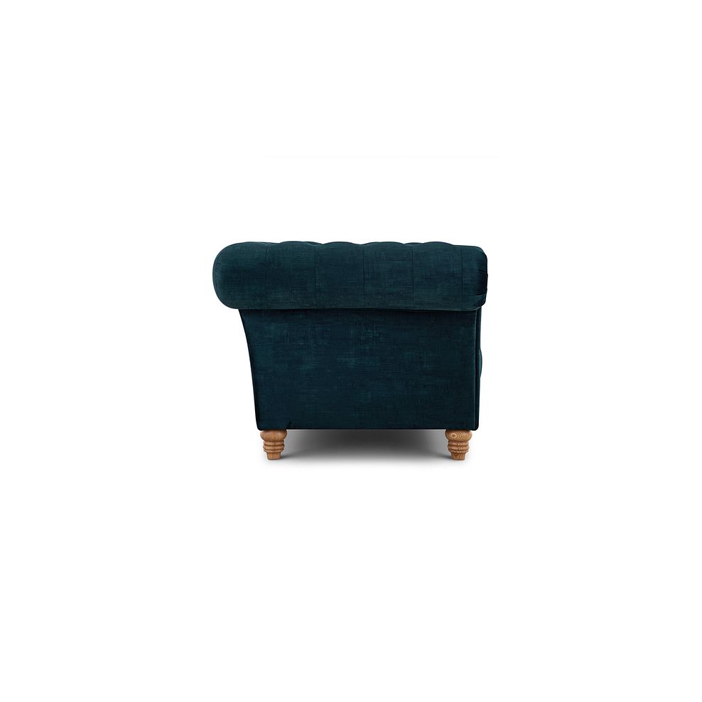 Montgomery Armchair in Airforce Velvet 5