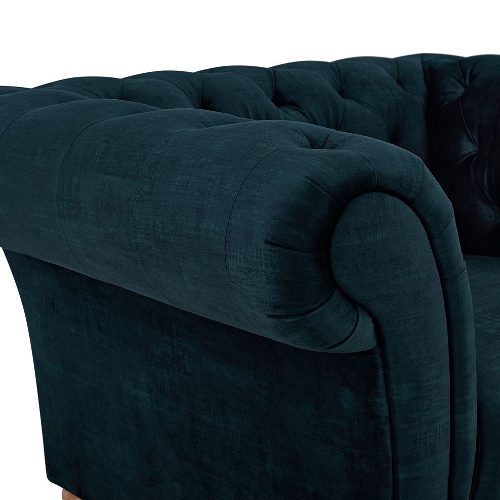Montgomery Armchair in Airforce Velvet 7