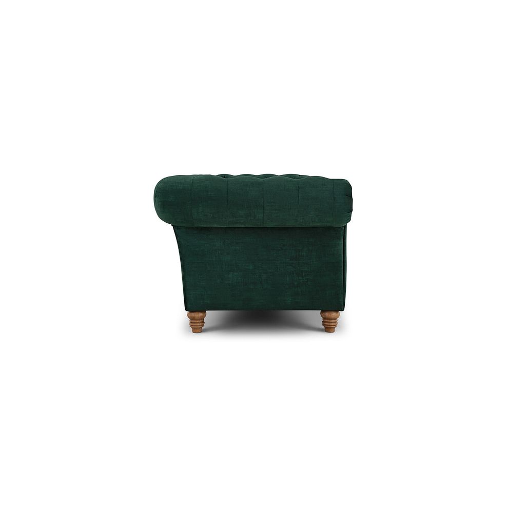 Montgomery 3 Seater Sofa in Bottle Green Velvet 6