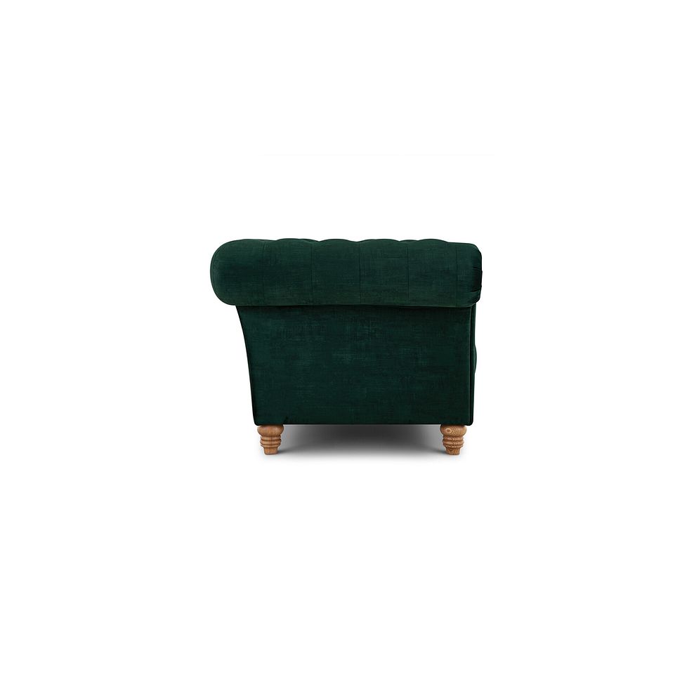 Montgomery Armchair in Bottle Green Velvet 6