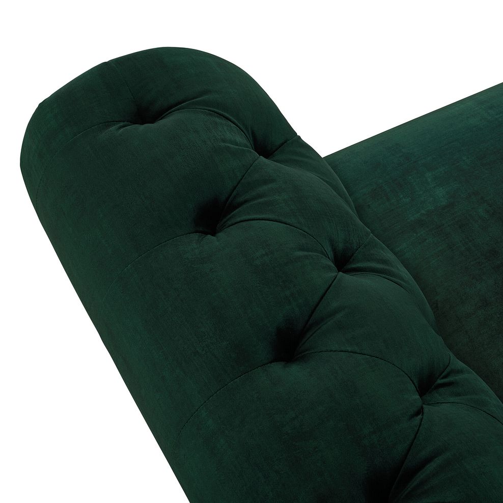 Montgomery Armchair in Bottle Green Velvet 9