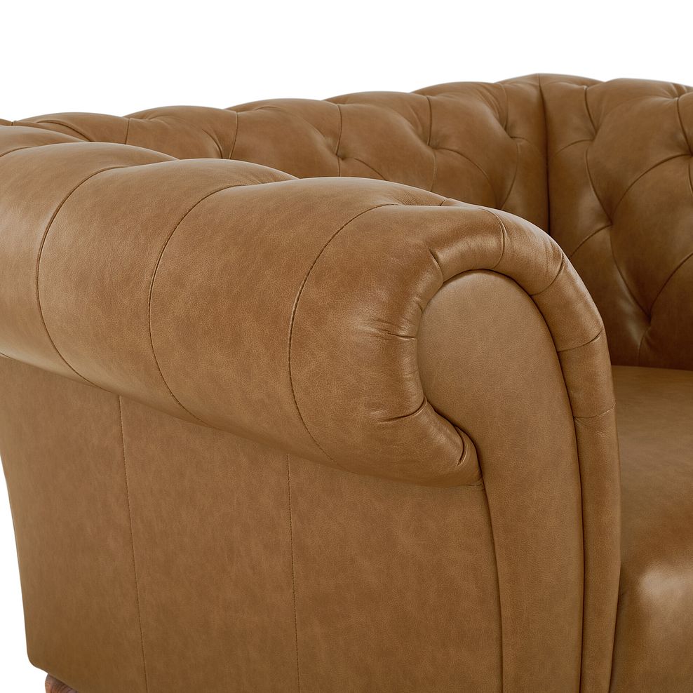 Montgomery Armchair in Brown Leather 7