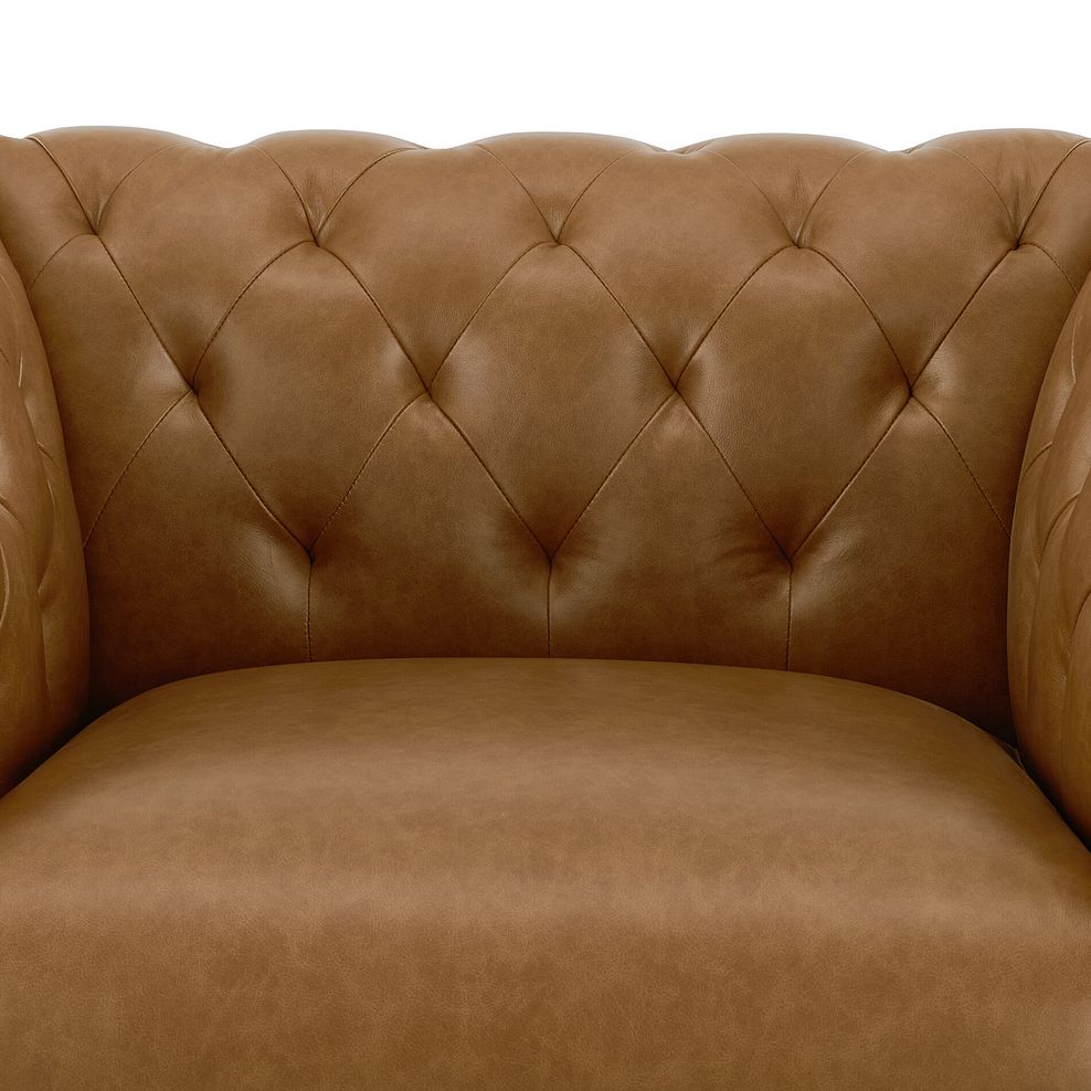 Montgomery Armchair in Brown Leather 9