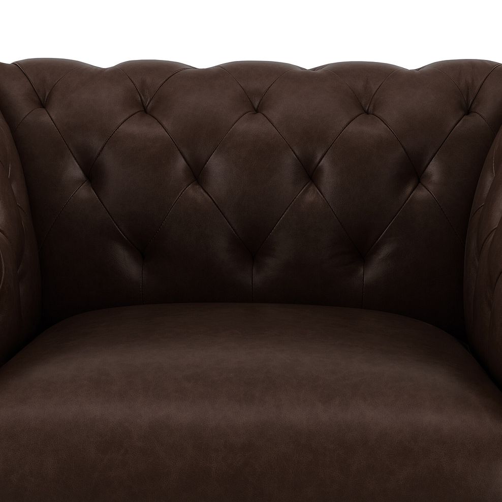 Montgomery Armchair in Cigar Leather 9