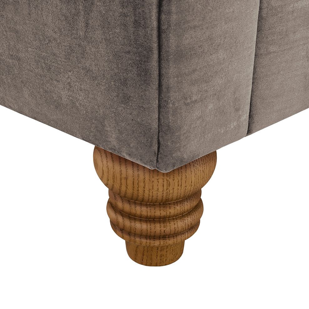 Montgomery Armchair in Mink Velvet 6