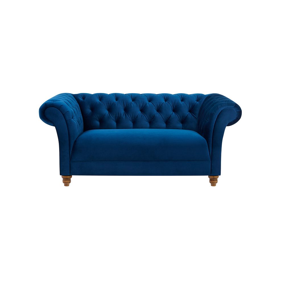 Montgomery 2 Seater Sofa in Navy Velvet 3
