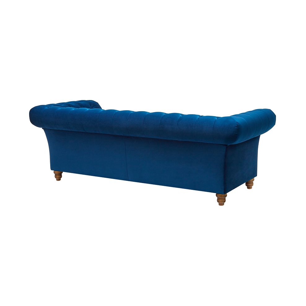 Montgomery 3 Seater Sofa in Navy Velvet 4