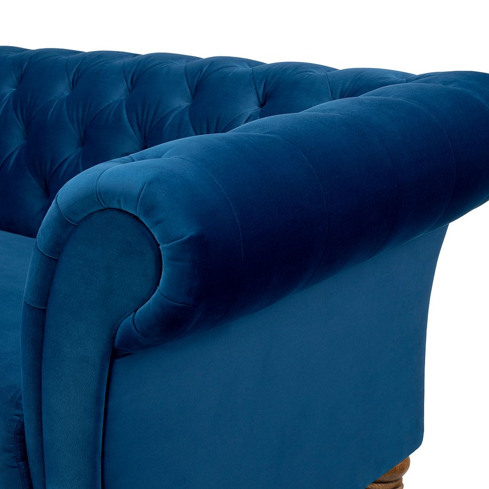 Montgomery 3 Seater Sofa in Navy Velvet 9