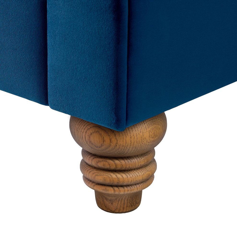 Montgomery 3 Seater Sofa in Navy Velvet 6