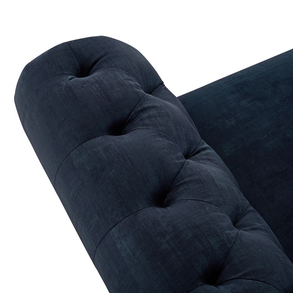Montgomery Armchair in Royal Blue Velvet 8