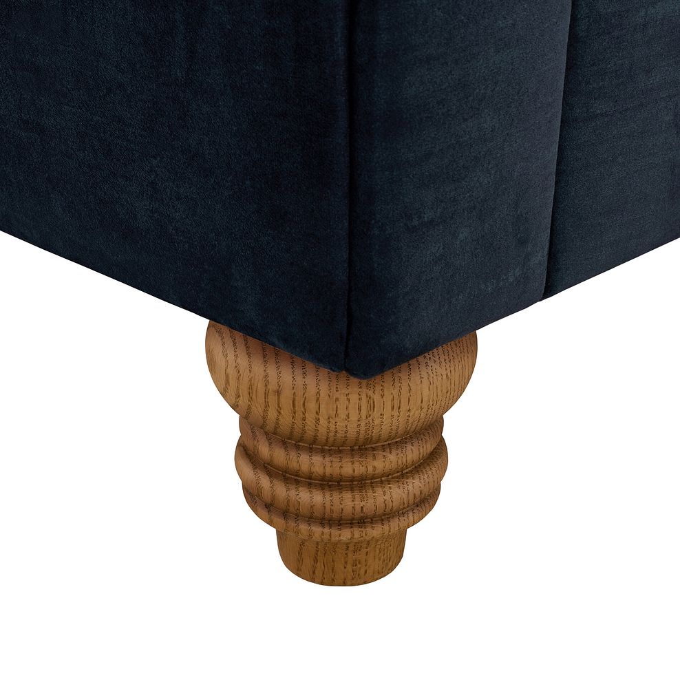 Montgomery Armchair in Royal Blue Velvet 6