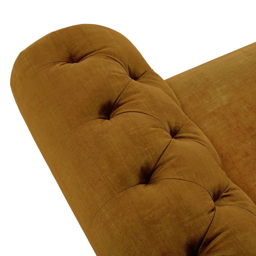 Montgomery Armchair in Saffron Velvet 8