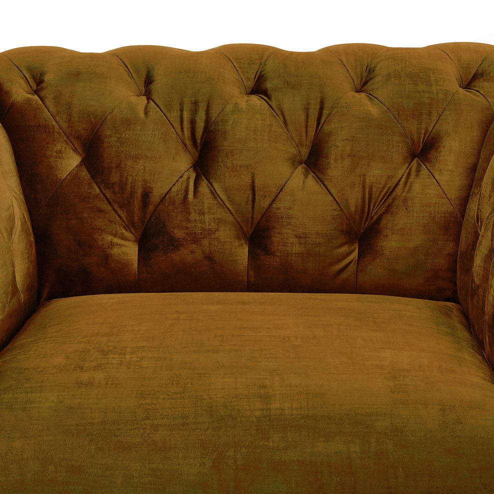 Montgomery Armchair in Saffron Velvet 9