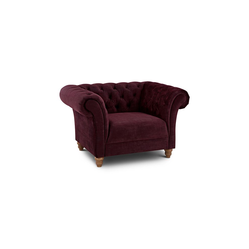 Montgomery Armchair in Shiraz Velvet 2