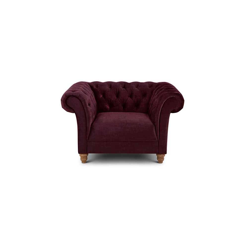 Montgomery Armchair in Shiraz Velvet 3