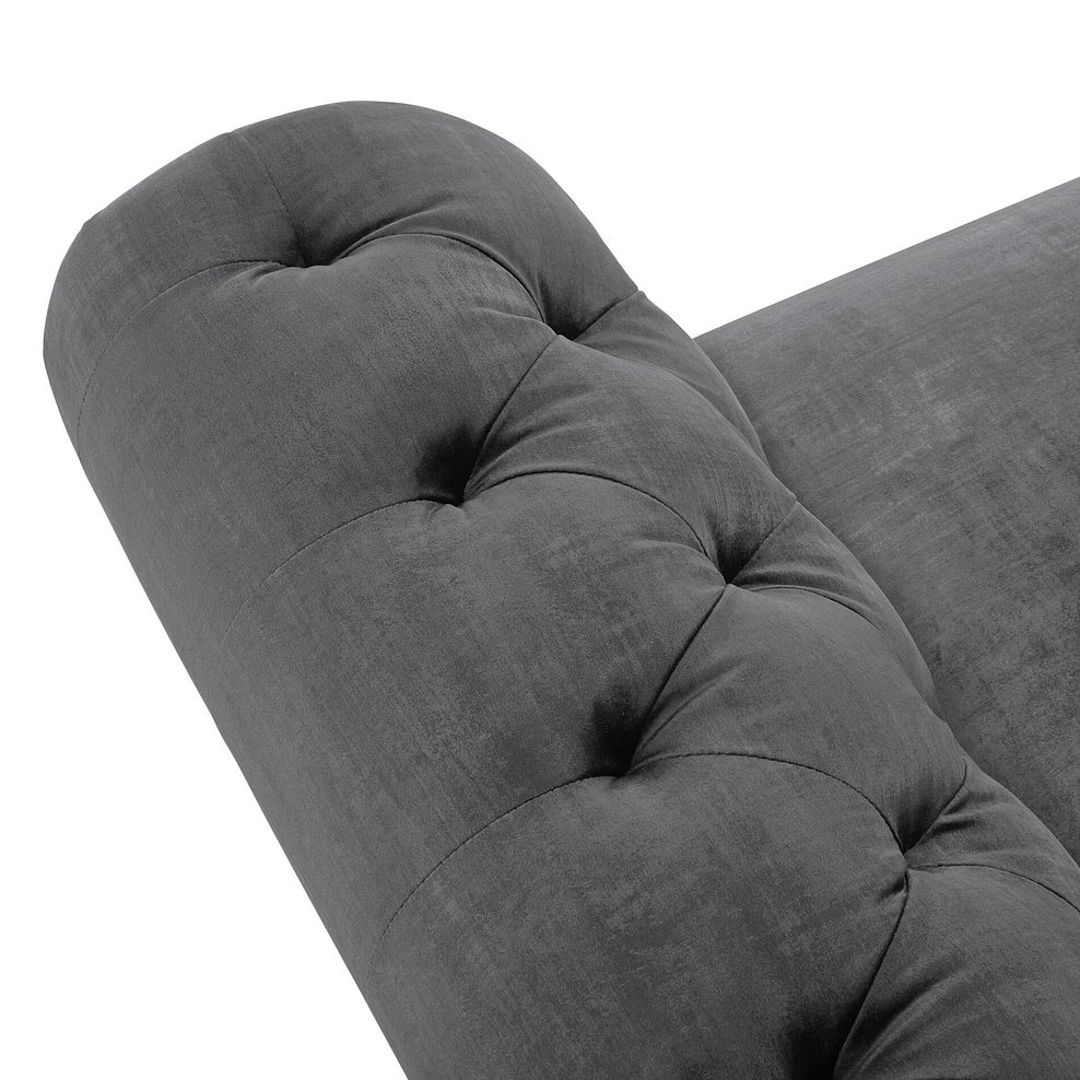 Montgomery Armchair in Steel Velvet 8