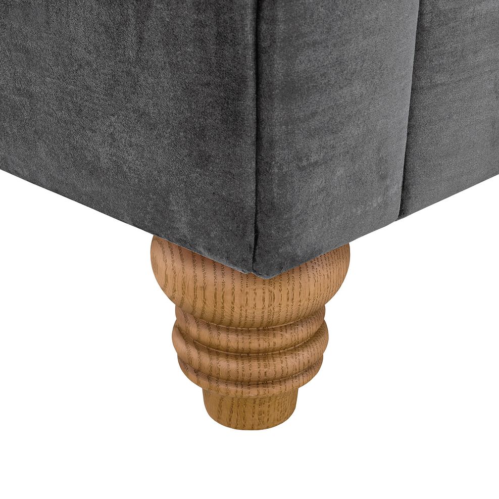 Montgomery Armchair in Steel Velvet 9