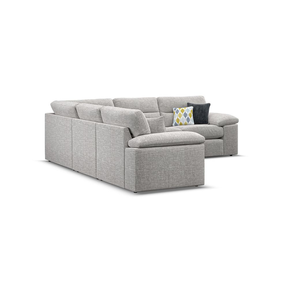 Morgan Modular Group 3 in Santos Silver with Green and Grey Scatters  5