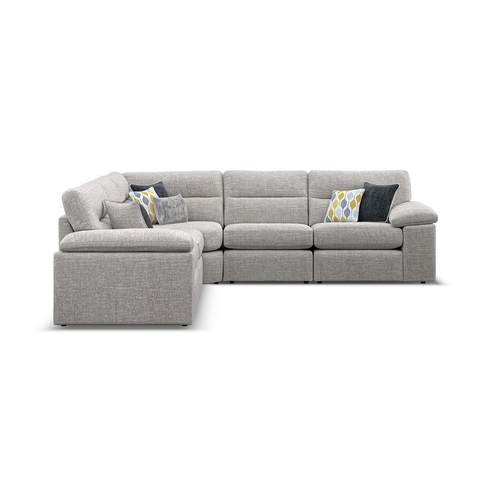 Morgan Modular Group 3 in Santos Silver with Green and Grey Scatters  6