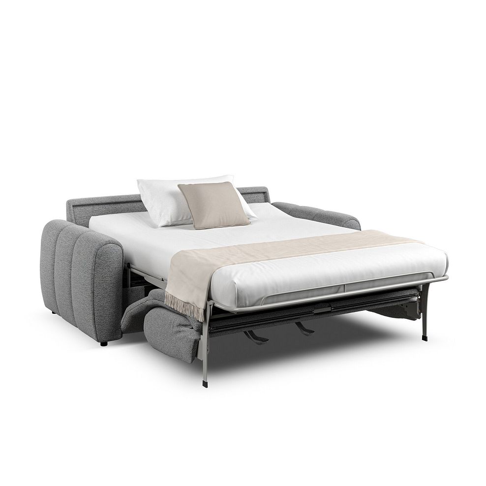 Nap 3 Seater Sofa Bed in Coastal Mist Fabric 7