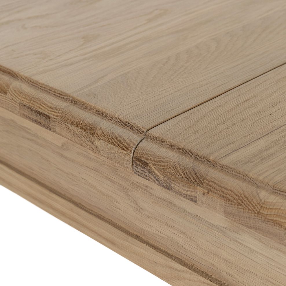 Newton Light Natural Solid Oak 5ft11" Extending Dining Table 11