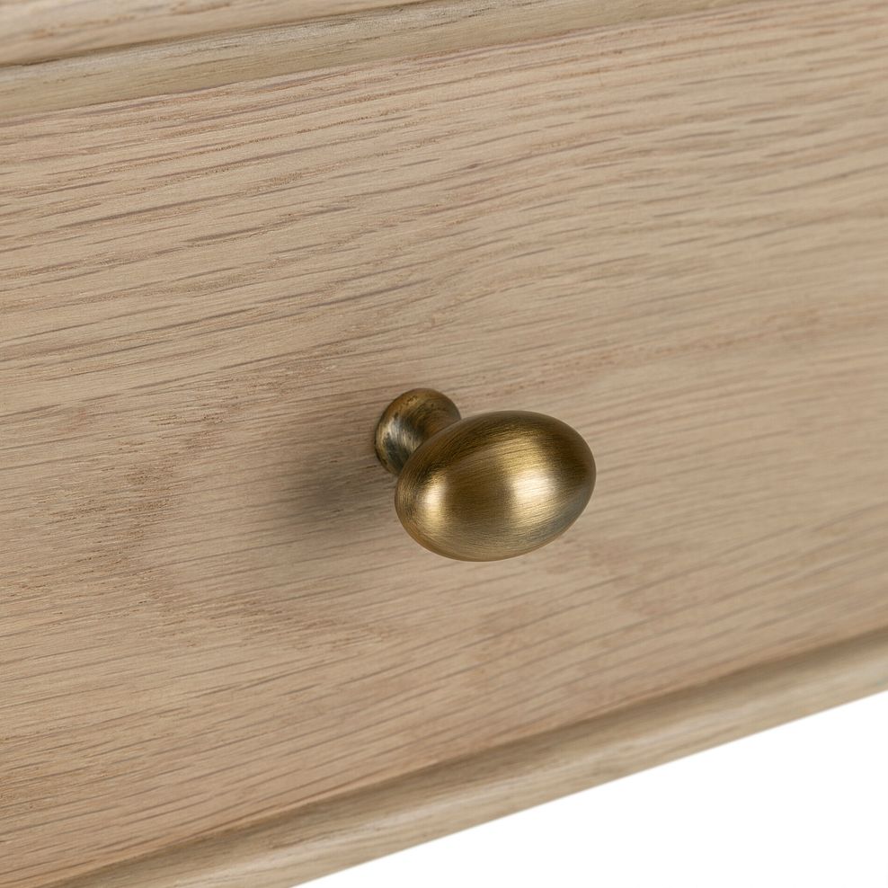 Newton Light Natural Solid Oak Dressing Table 15
