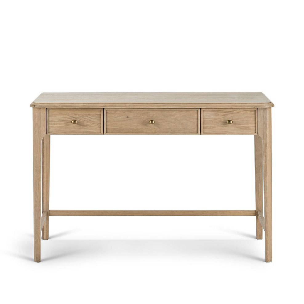 Newton Light Natural Solid Oak Dressing Table 4