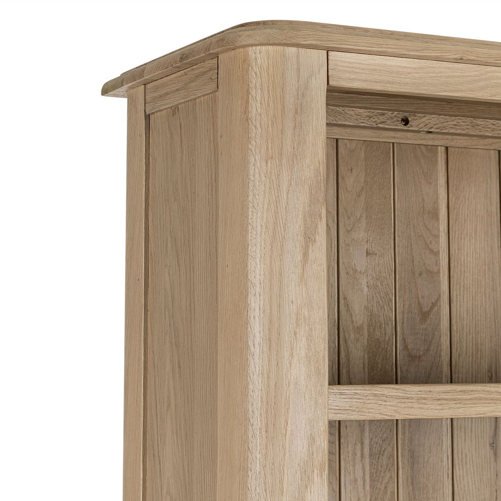Newton Light Natural Solid Oak Tall Bookcase 6