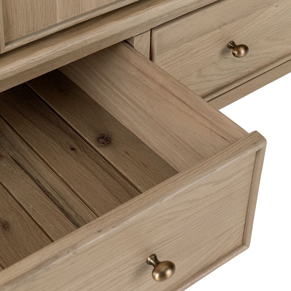 Newton Light Natural Solid Oak Triple Wardrobe 10