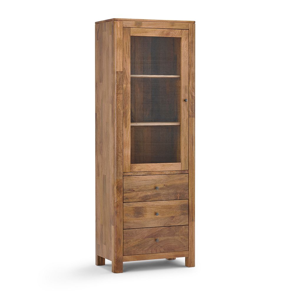 Noah Solid Mango Display Cabinet 5