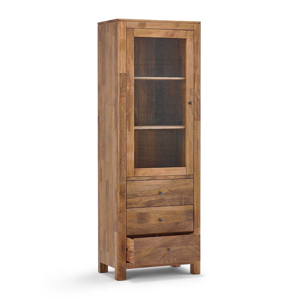 Noah Solid Mango Display Cabinet 6