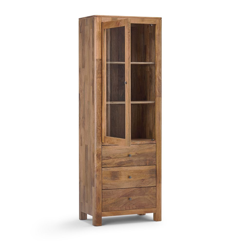 Noah Solid Mango Display Cabinet 7
