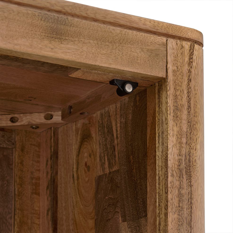 Noah Solid Mango Display Cabinet 15