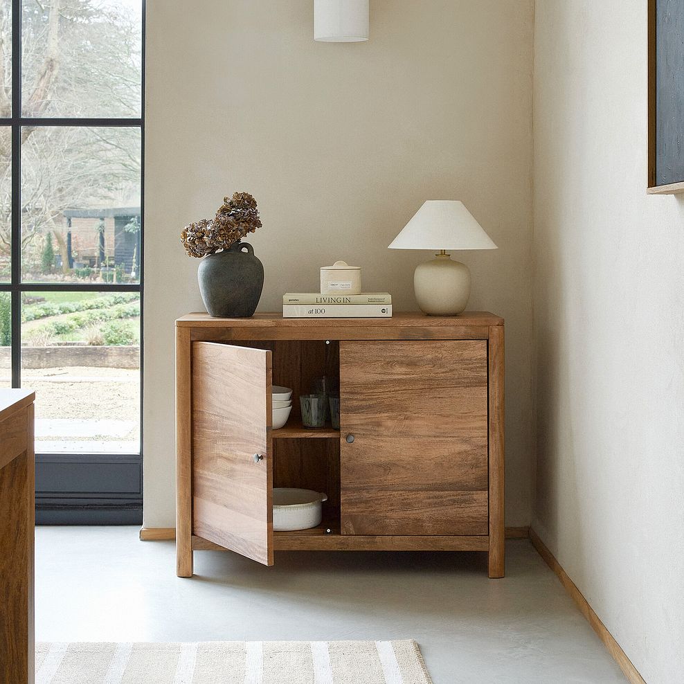 Noah Solid Mango Small Sideboard 2