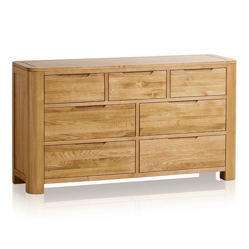 Romsey Natural Solid Oak 3+4 Chest of Drawers 2