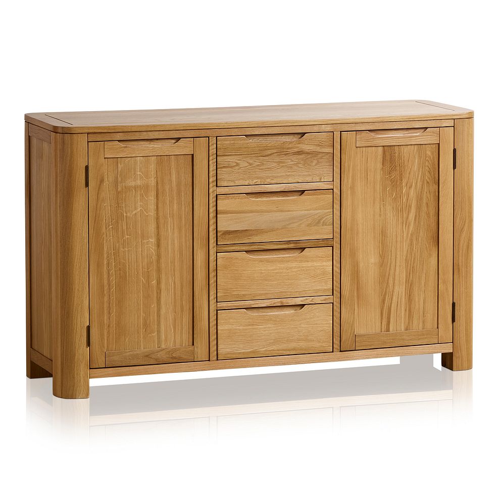 Romsey Natural Solid Oak Large Sideboard 2