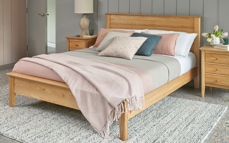 scandinavian style matching oak bedroom furniture