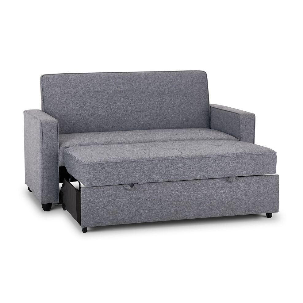Snooze 2 Seater Sofa Bed in Dark Grey Fabric 8
