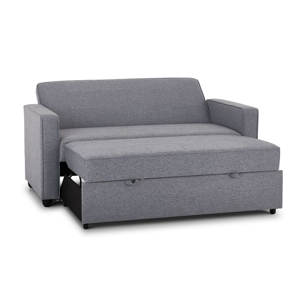 Snooze 2 Seater Sofa Bed in Dark Grey Fabric 9