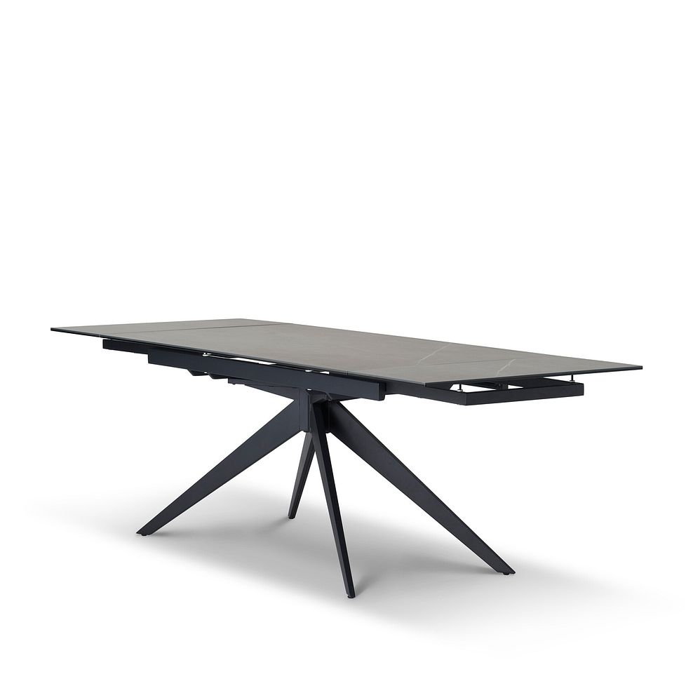 Trento 5ft Grey Ceramic Extendable Dining Table 5