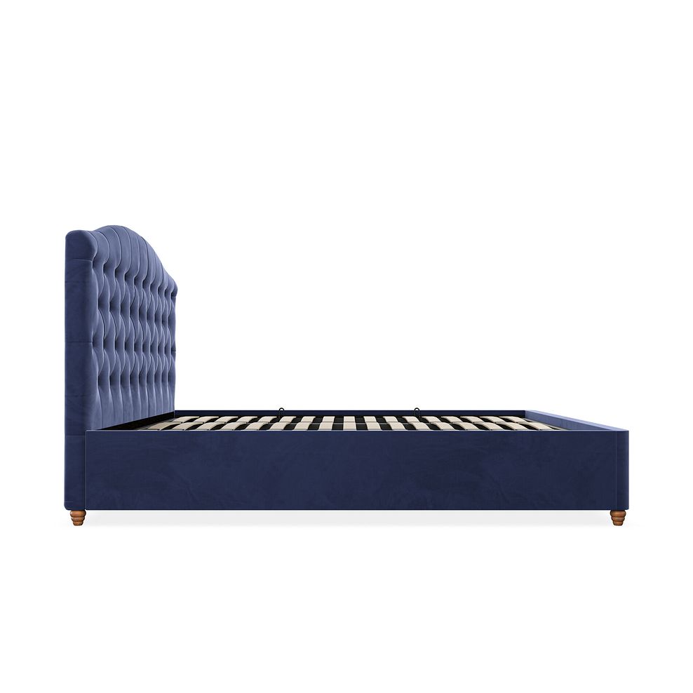 Windsor Super King-size Ottoman Storage Bed in Sunningdale Indigo Fabric 5