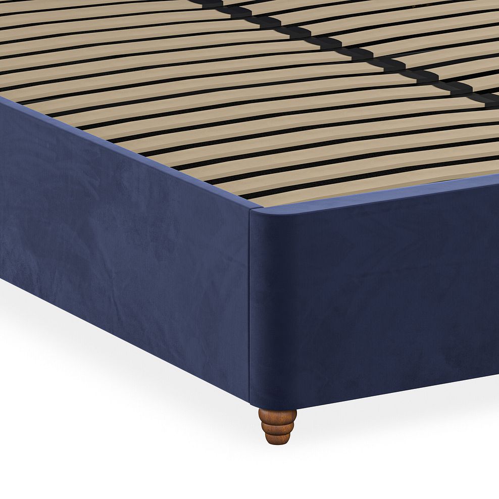 Windsor Super King-size Ottoman Storage Bed in Sunningdale Indigo Fabric 6